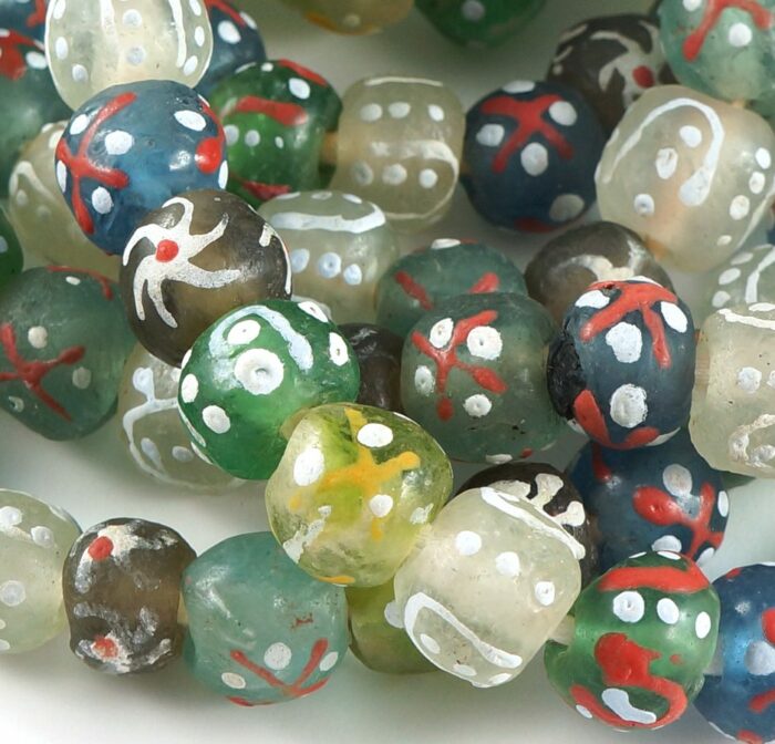 Handpainted Recycled Glass - Image 2