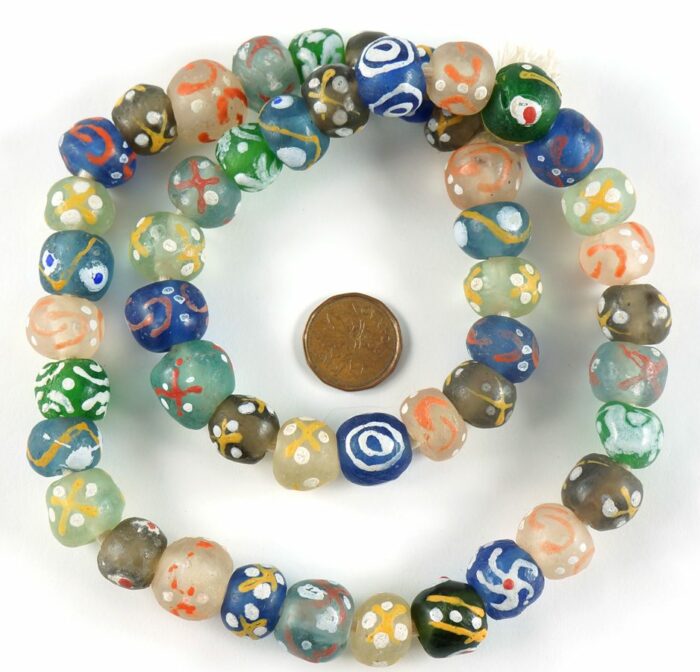Handpainted Recycled Glass - Image 5