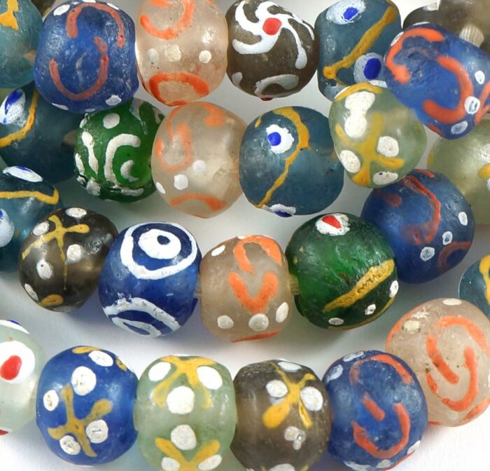 Handpainted Recycled Glass - Image 2