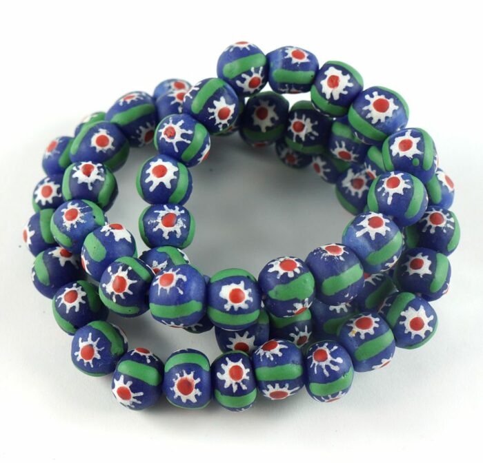 Handpainted Recycled Glass
