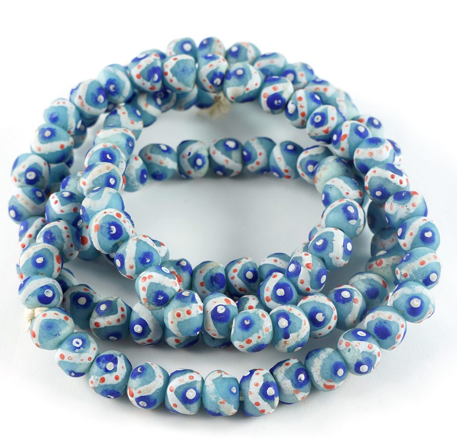 Handpainted Recycled Glass