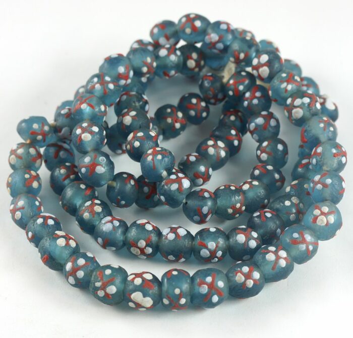Handpainted Recycled Glass