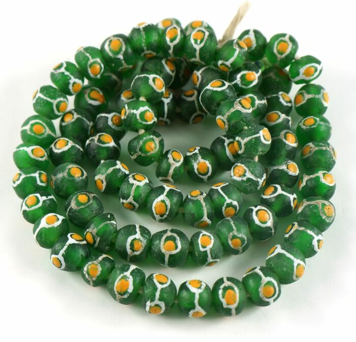Handpainted Recycled Glass