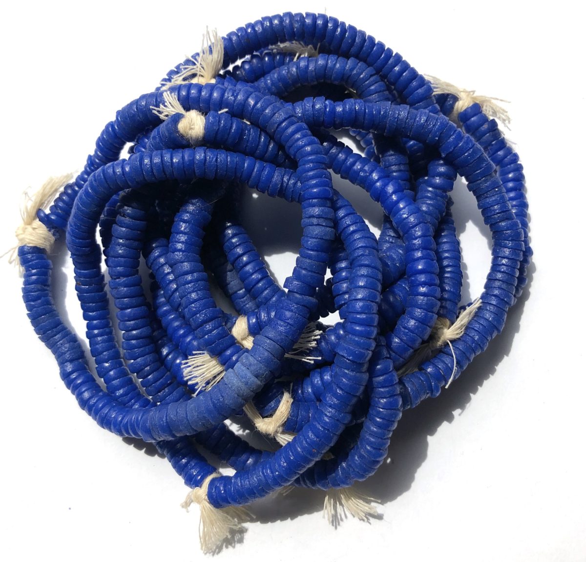 Tiny Disk Sandcast Beads - Image 2