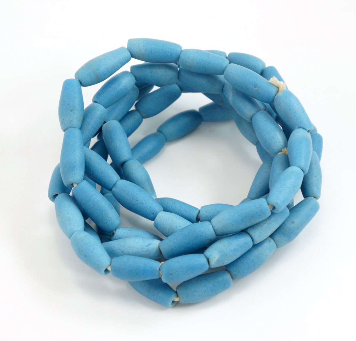 Robin's Egg Blue Recycled Glass Beads