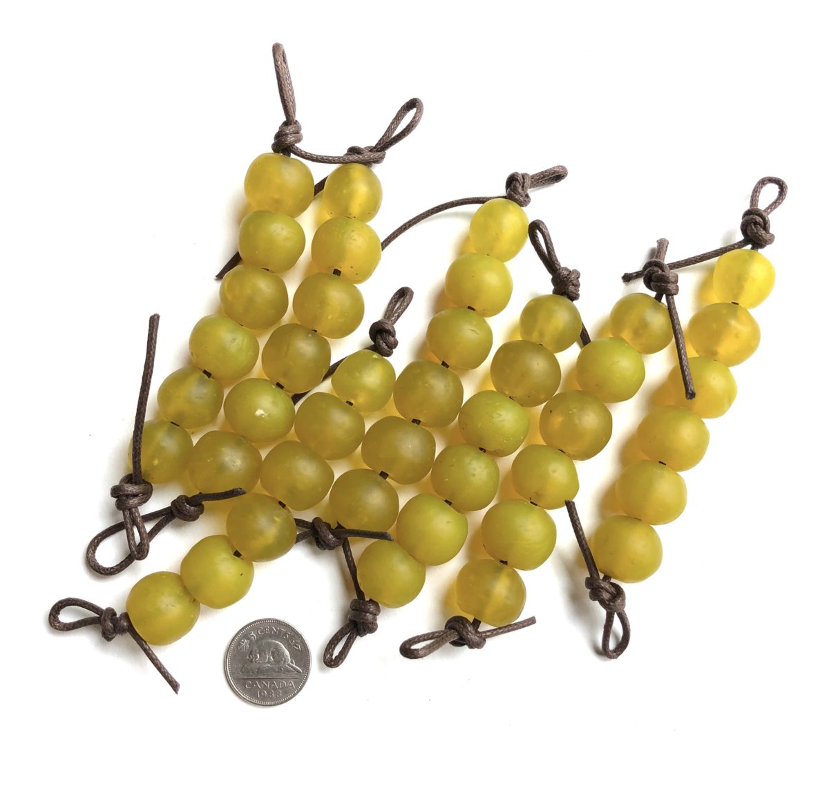 Polished Recycled Glass Beads Xlrge. - Image 3