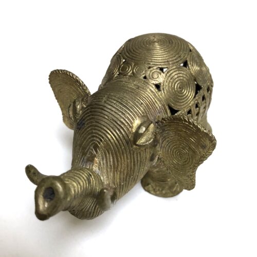 Filligree Brass Elephant