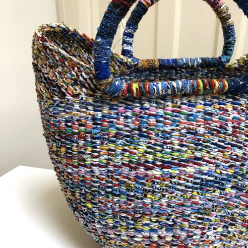 G-lish Recycled Fabric and Plastic Basket