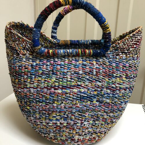 G-lish Recycled Fabric and Plastic Basket