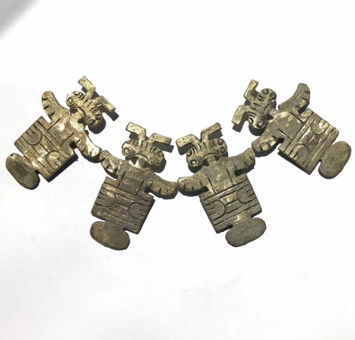 Brass Figure Pendant - Image 4