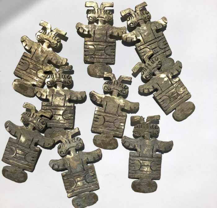 Brass Figure Pendant - Image 5