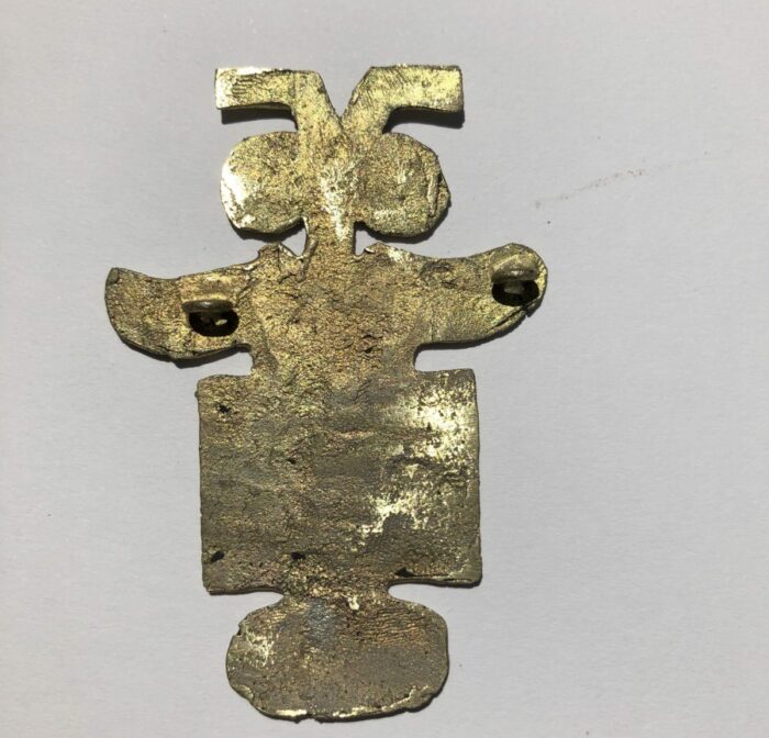 Brass Figure Pendant - Image 3