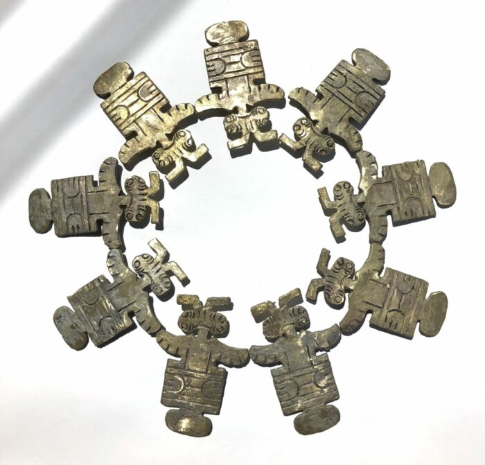 Brass Figure Pendant