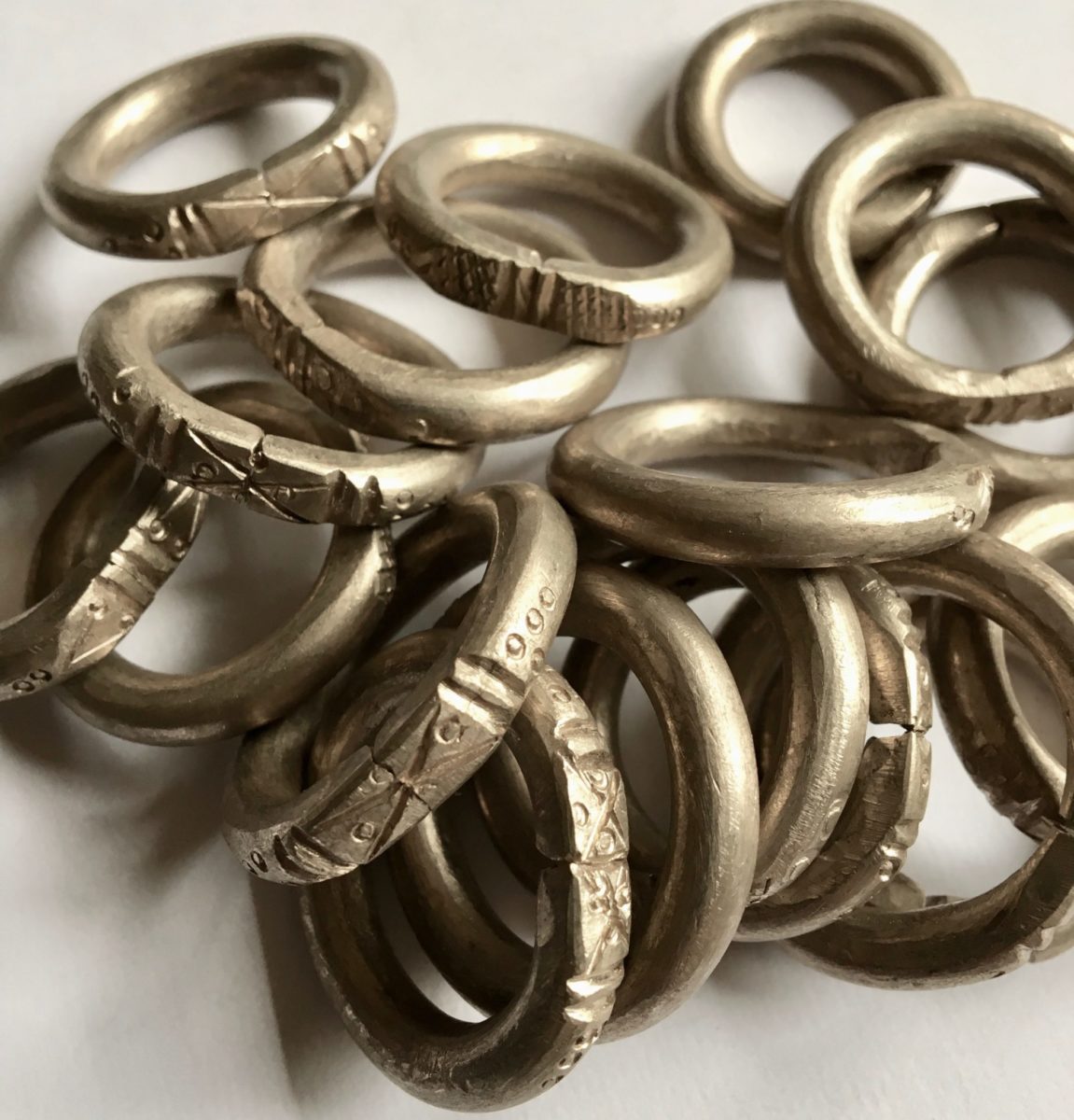 Engraved Silver Ring - Image 2