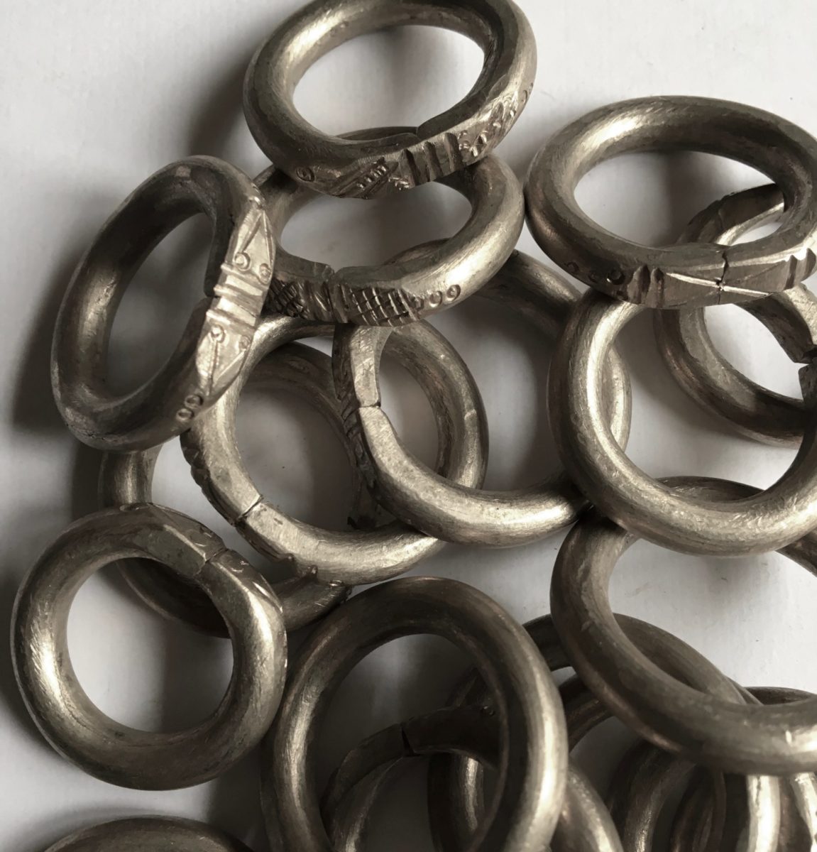 Engraved Silver Ring