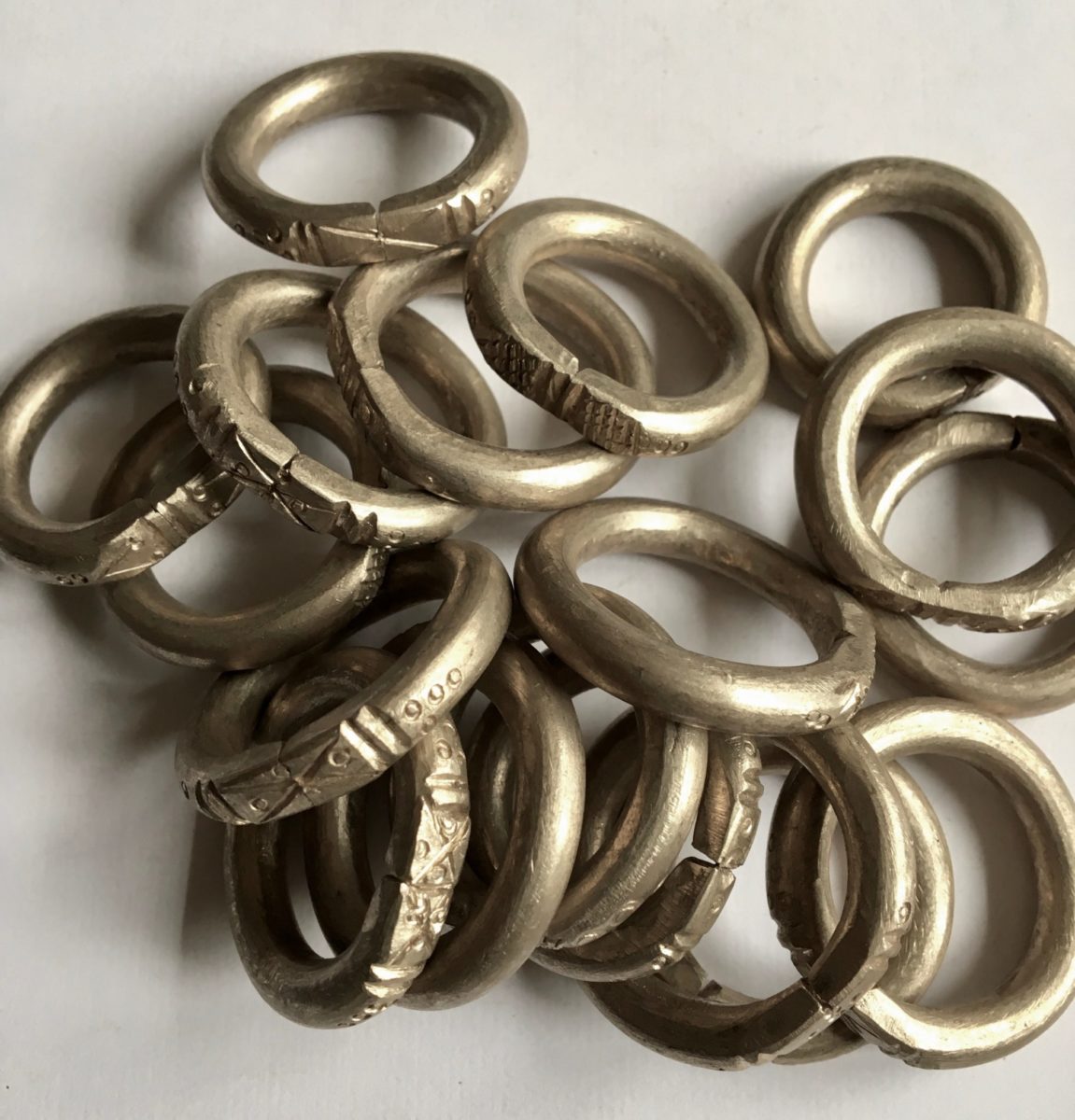 Engraved Silver Ring - Image 3