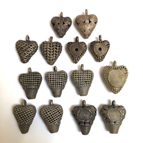 Brass Heart Pendant