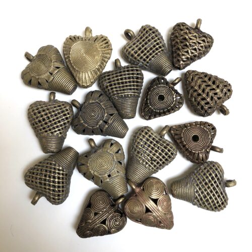 Brass Heart Pendant