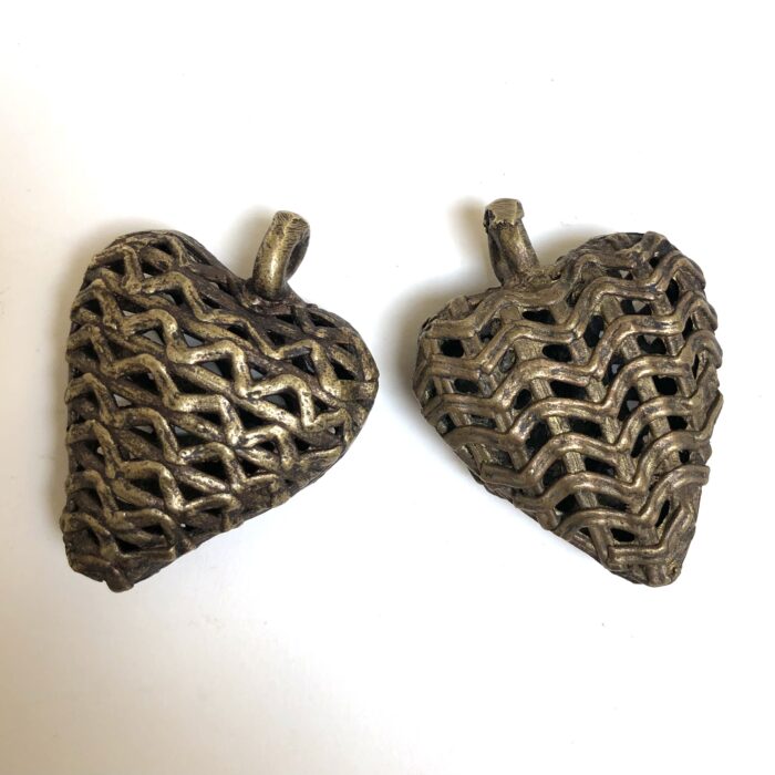 Brass Heart Pendant