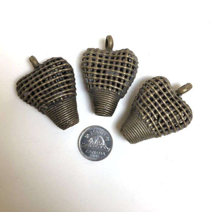 Brass Heart Pendant