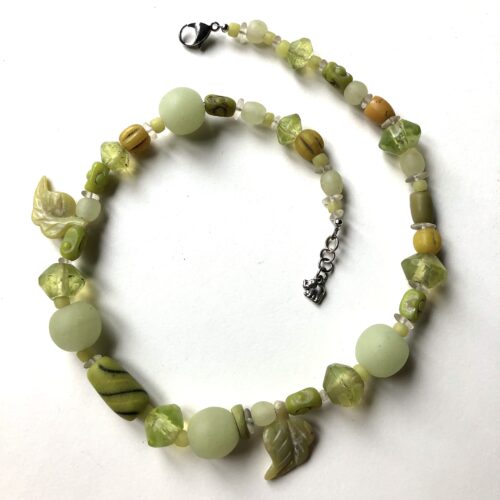 Spring Green Necklace