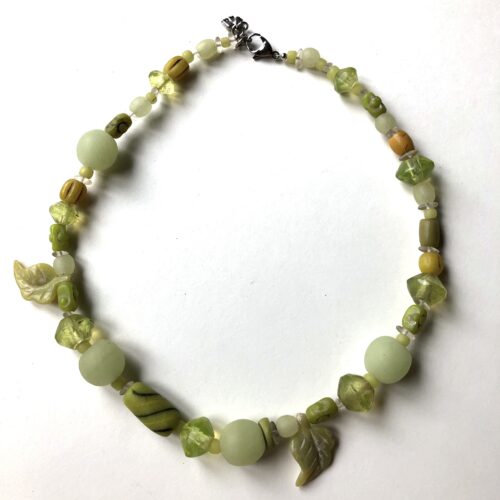 Spring Green Necklace