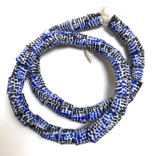Handpainted Recycled Glass Beads