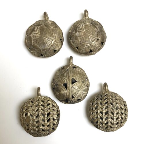 Round Brass Pendant