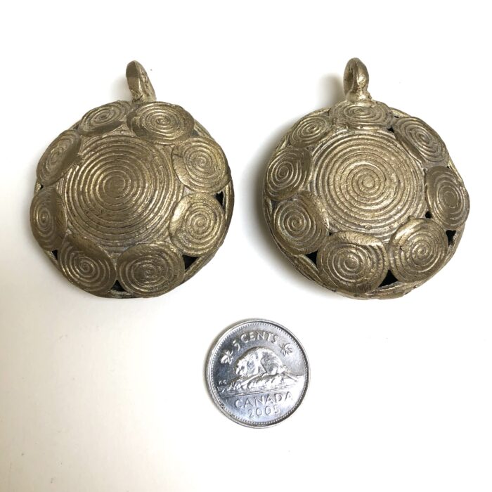 Round Brass Pendant