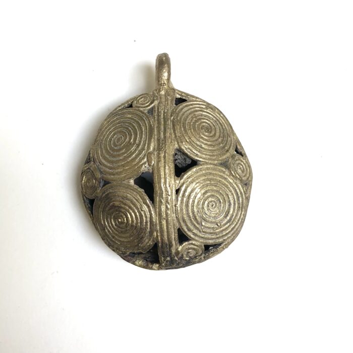 Round Brass Pendant
