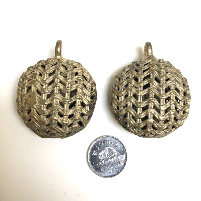 Round Brass Pendant