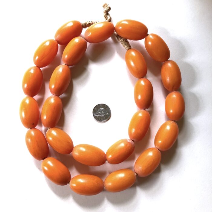 African Amber Beads