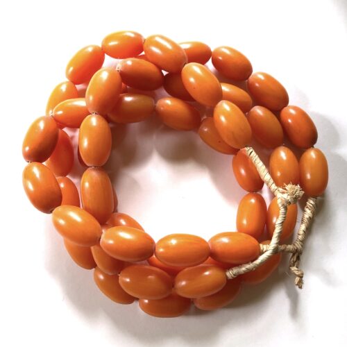 African Amber Beads