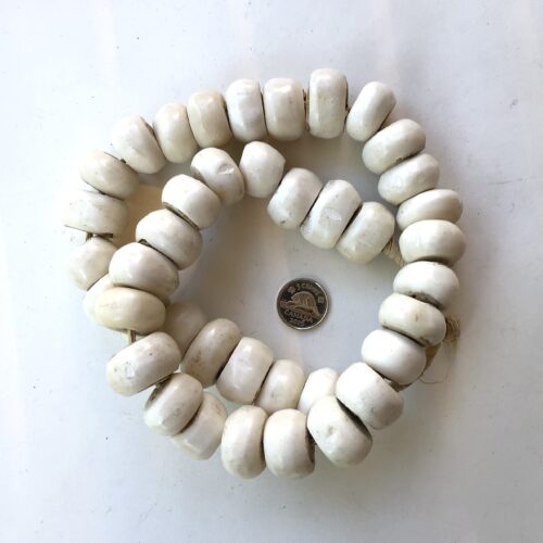 White Bone Beads