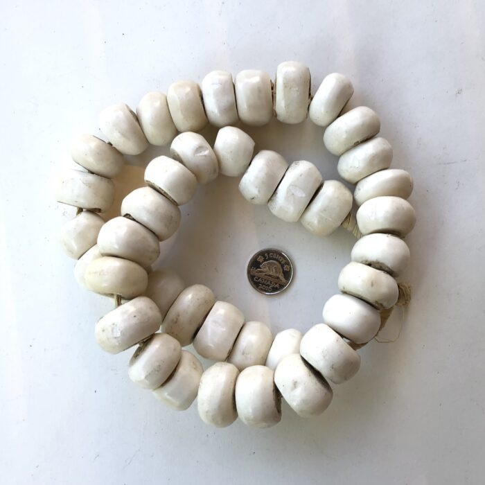 White Bone Beads