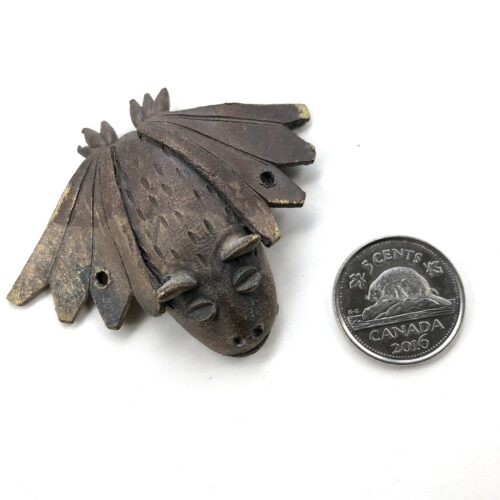 Brass Bat Pendant