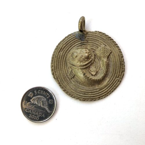 Circle with Fish Pendant