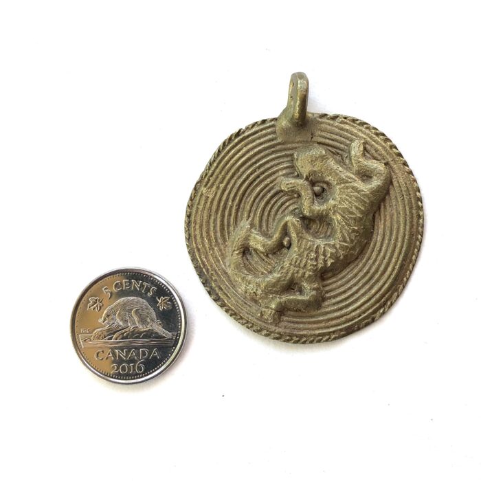 Circle with Lizard Pendant