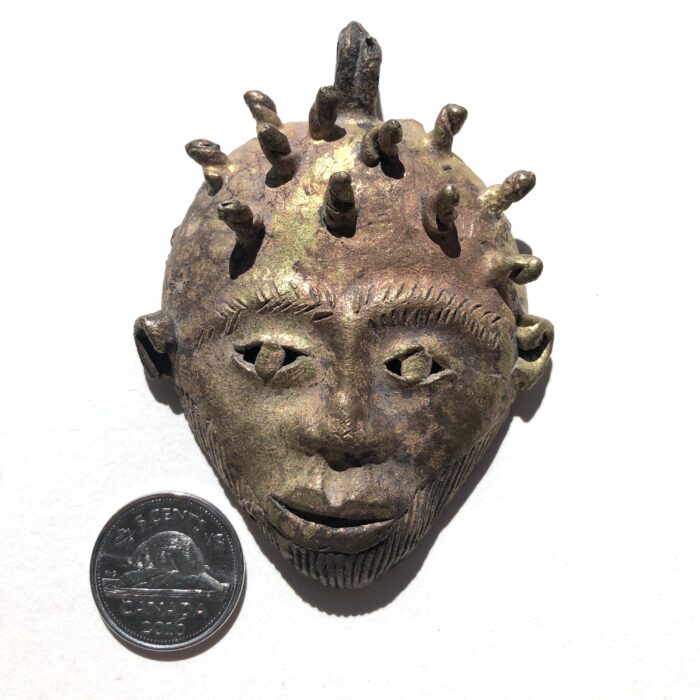 Large Tribal Mask Pendant