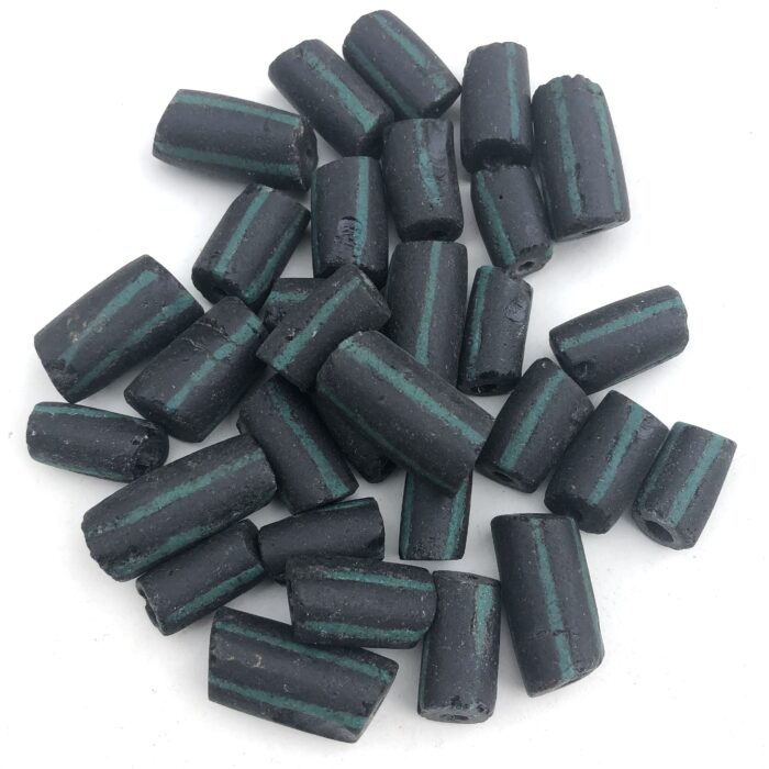 Sandcast Recycled Glass Beads