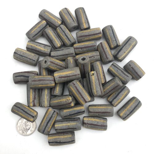 Sandcast Recycled Glass Beads