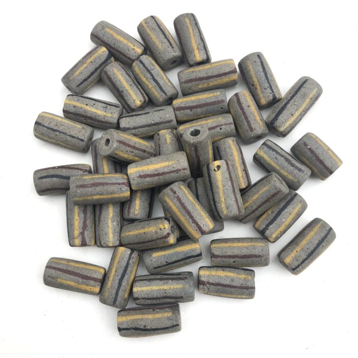 Sandcast Recycled Glass Beads