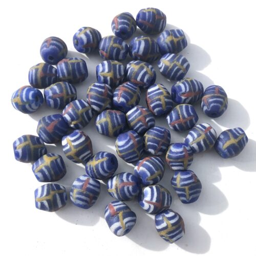 Sandcast Recycled Glass Beads