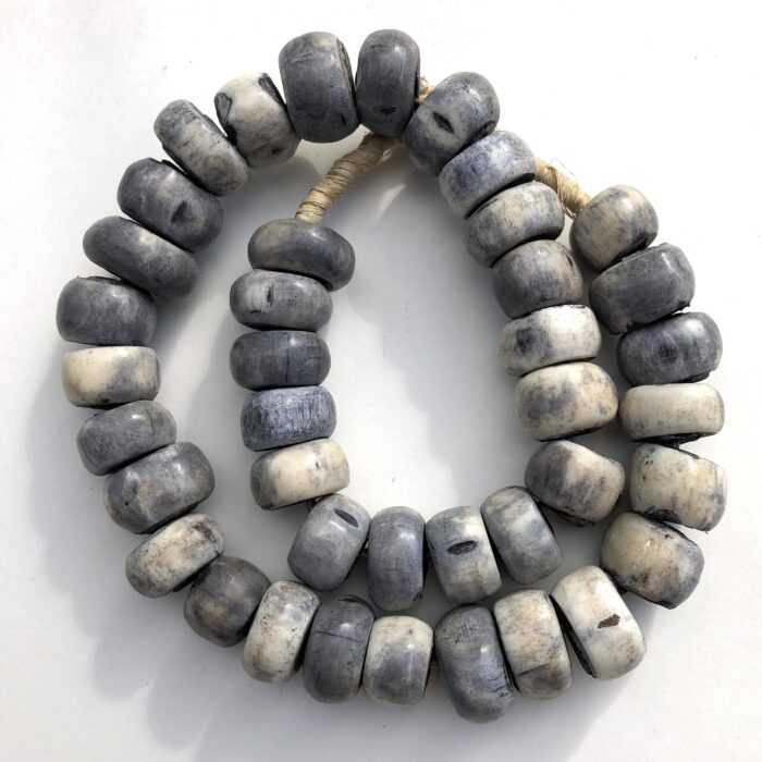 Grey Kenya Bone Beads