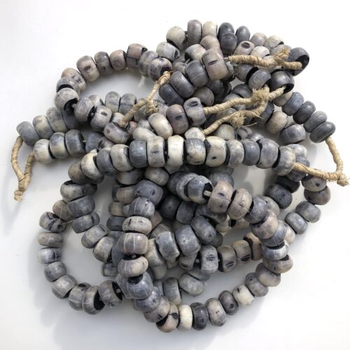 Grey Kenya Bone Beads