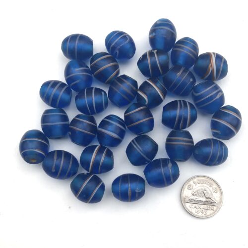 Blue Indian Glass Beads