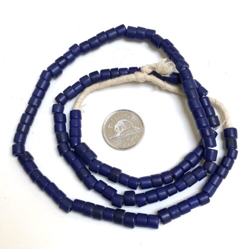 Indigo Small Glass Beads