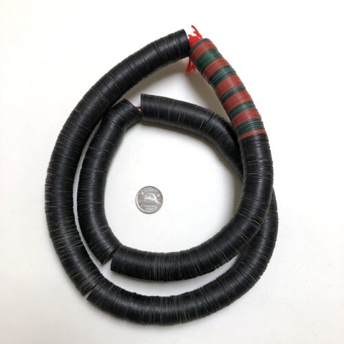 Black Vintage Vinyl Beads