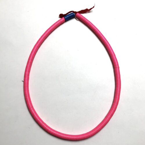 Pink Vintage Vinyl Beads