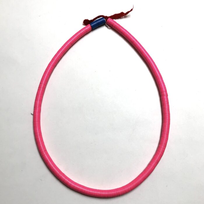 Pink Vintage Vinyl Beads